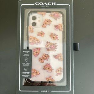iPhone 11/XR COACH Flower Case